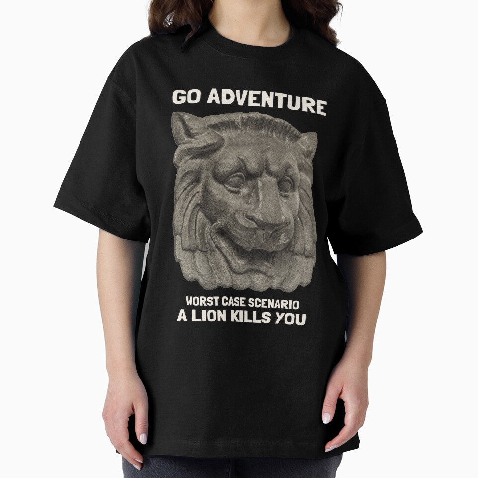 Go Adventure Worst Case Scenario You Found The Lion by KewaleeTee