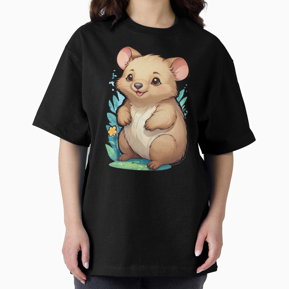 Cute Quokka Smiling by LITHREADS
