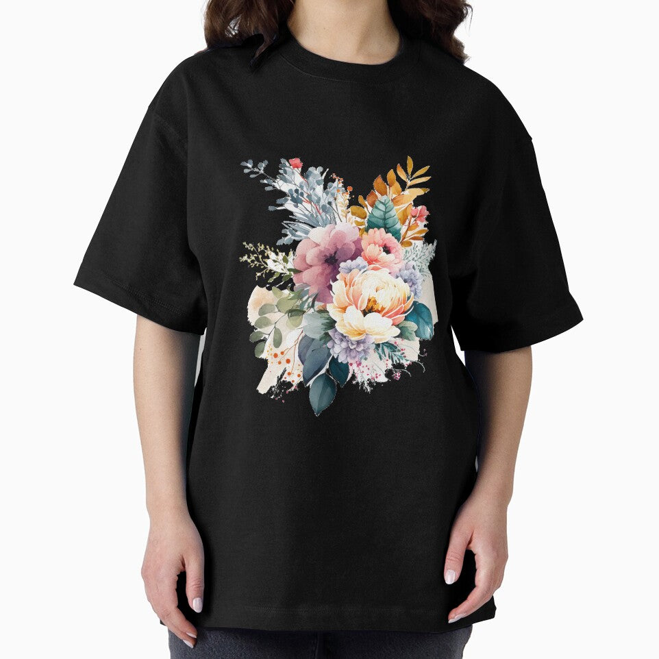 Soft Watercolor Flower Bunch by ImaginePrintsHQ