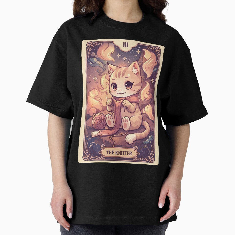 The cat tarot | The knitter by Simple-Leaf