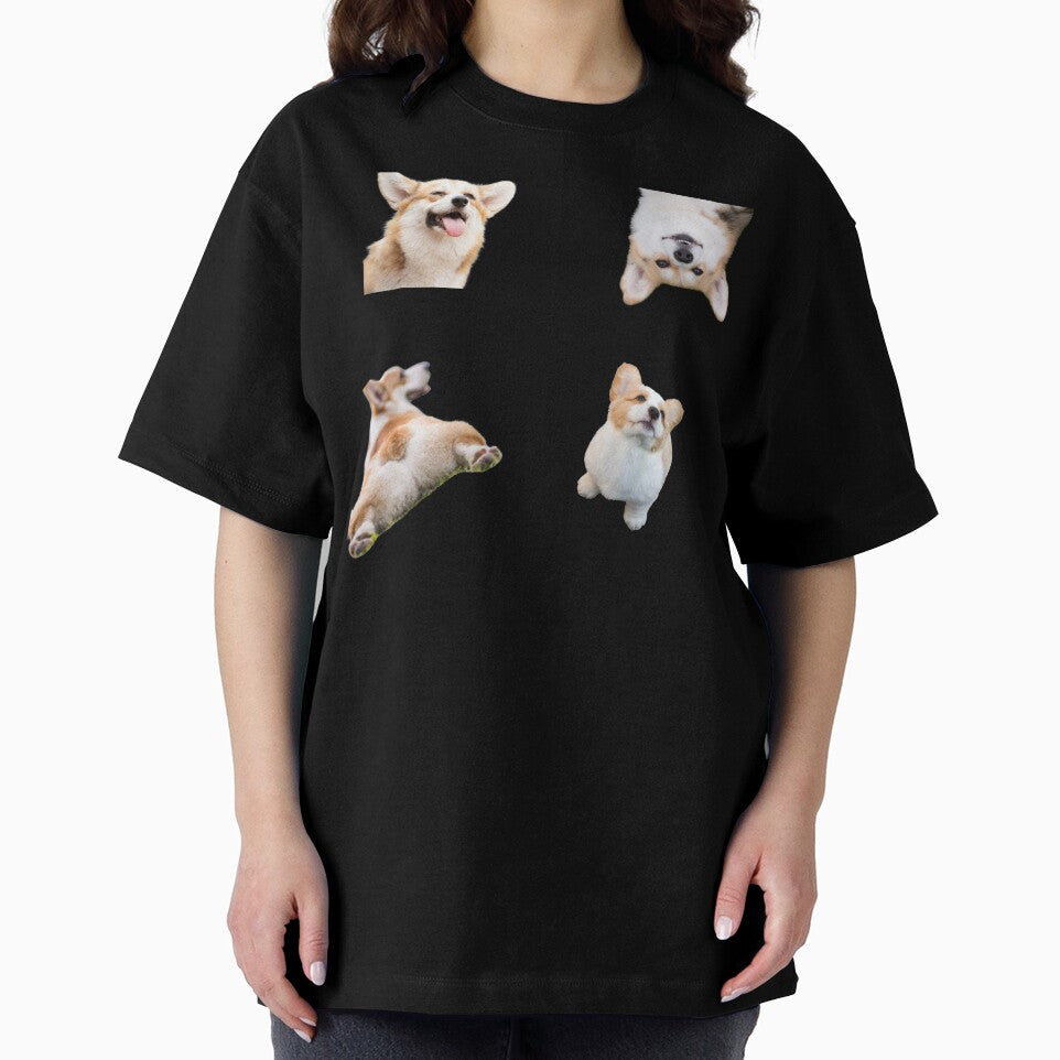 cute Funny corgi butt stickers set by Teepety Shop