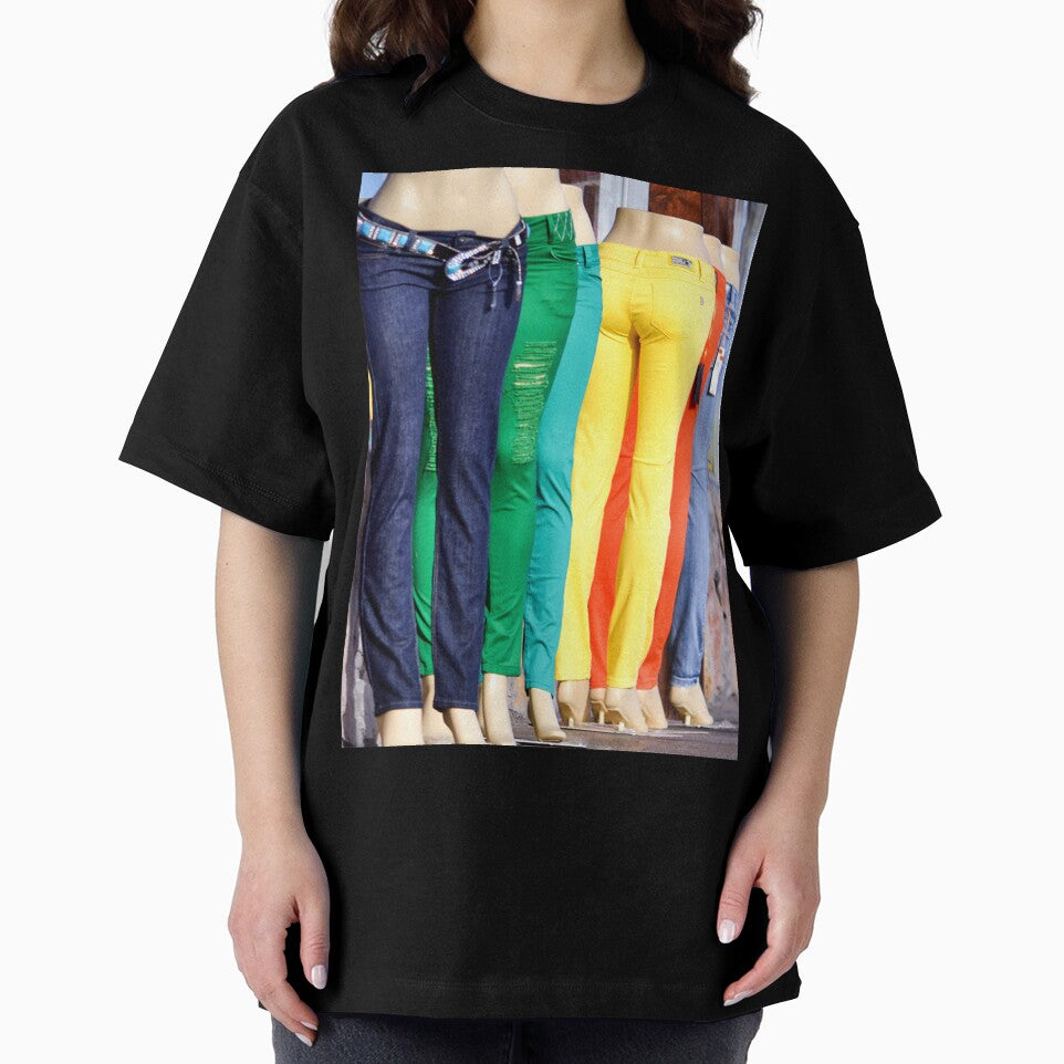 Rainbow of Jeans by MoreGoodArt