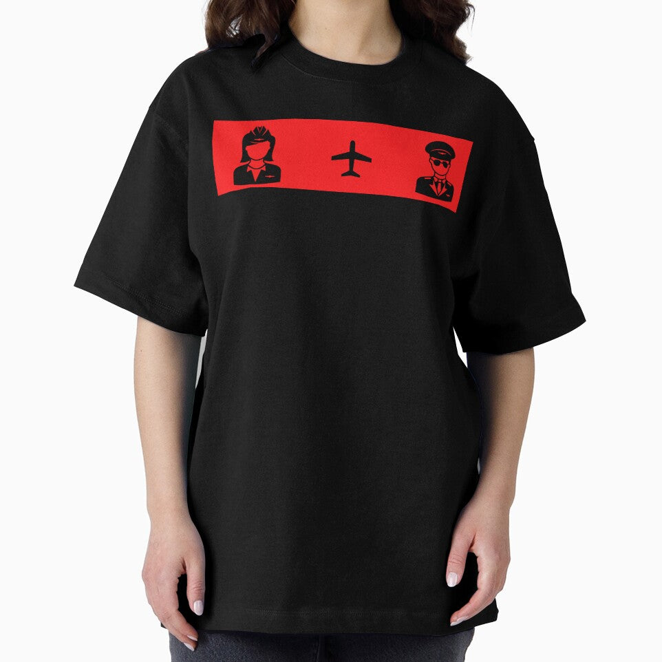 airplane icon and pilot icon in black on red writing.
Check out my other aviation designs! by izabella-design