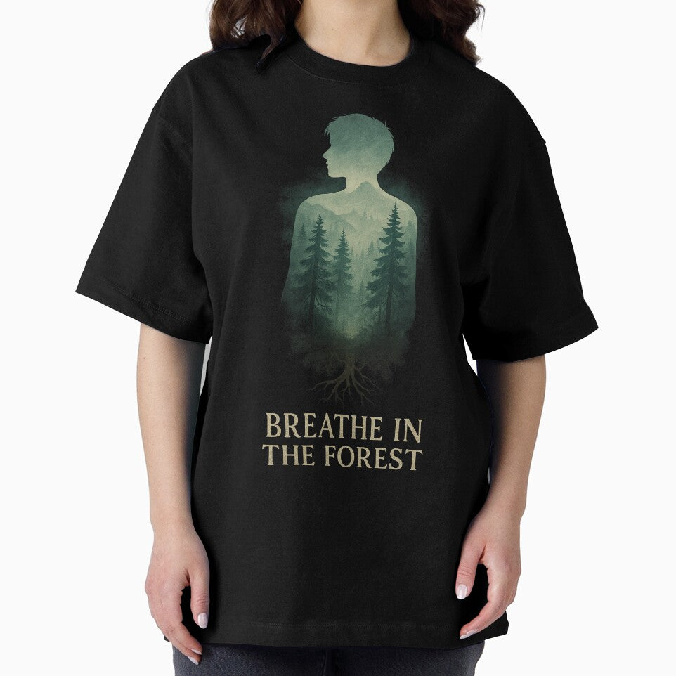 Breathe In the Forest – Nature Within Silhouette by The Midnight Fiber