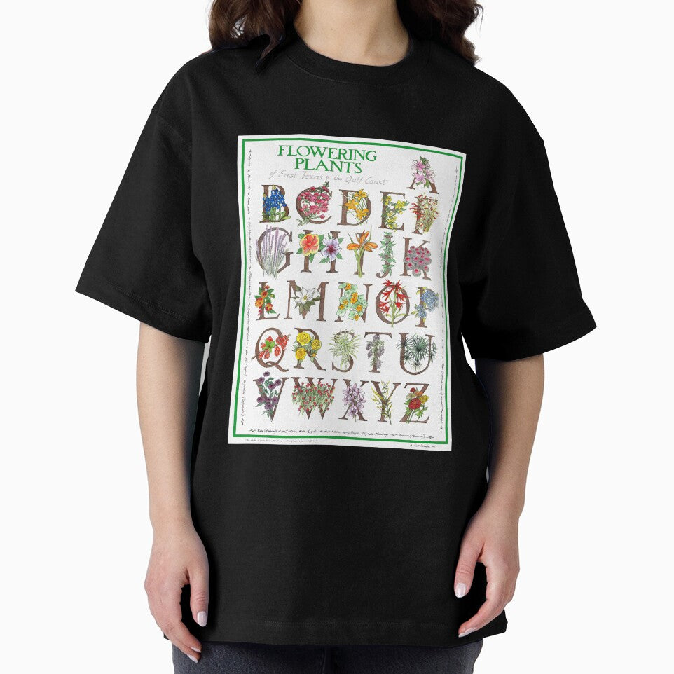Flowering Plants A to Z Design by Bob Carington by artmythica
