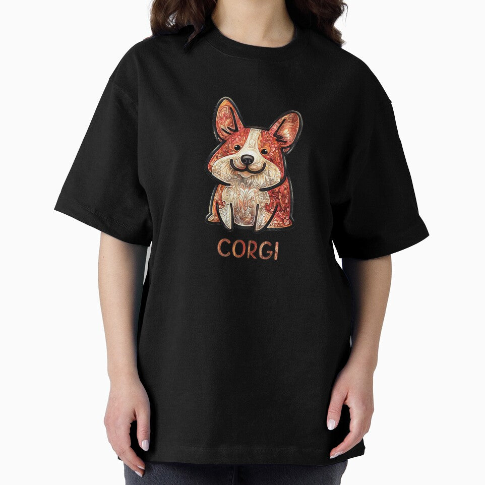 Corgi Series Star_Style A_007, dog animal funny cute T-Shirt shirt CorgiMANIA by aniMo Japan