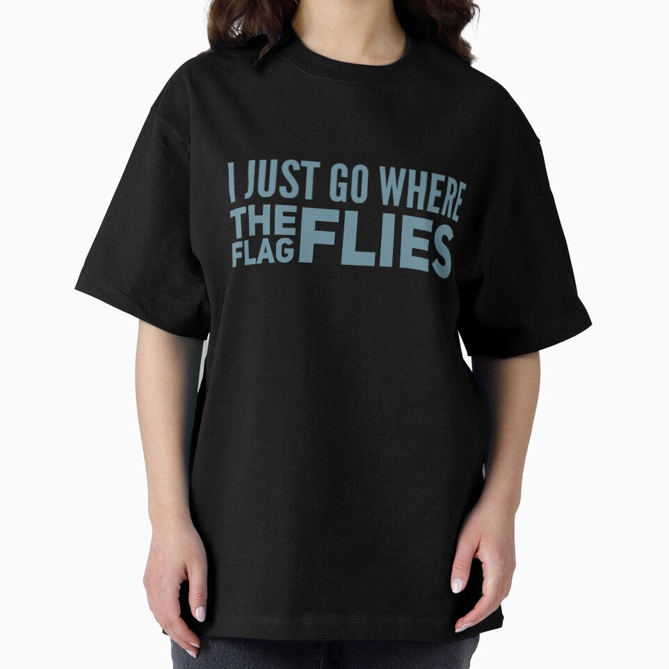 I Just Go Where The Flag Flies by Cuckoo Parrot