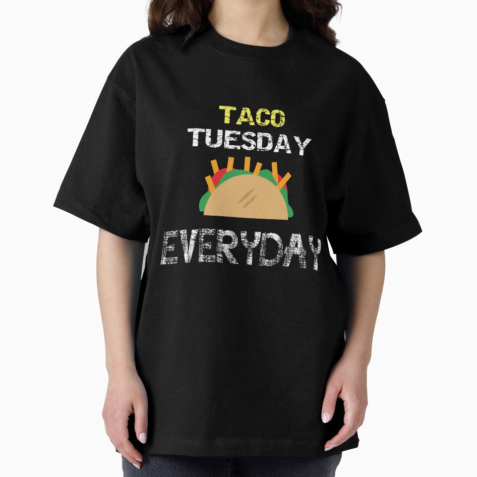 Taco Tuesday Everyday Party Taco Shirt by DNH Threads