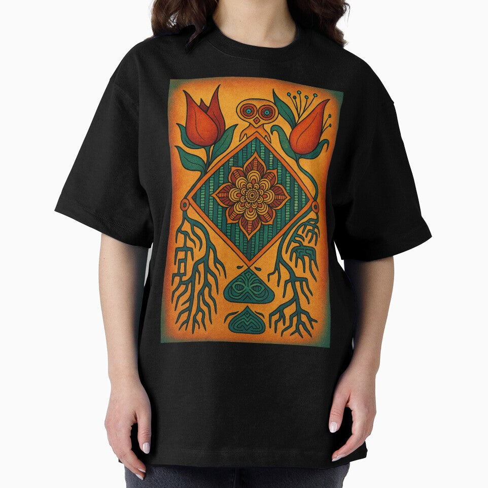 Flower Root Mandala by ArtOfMeowtin