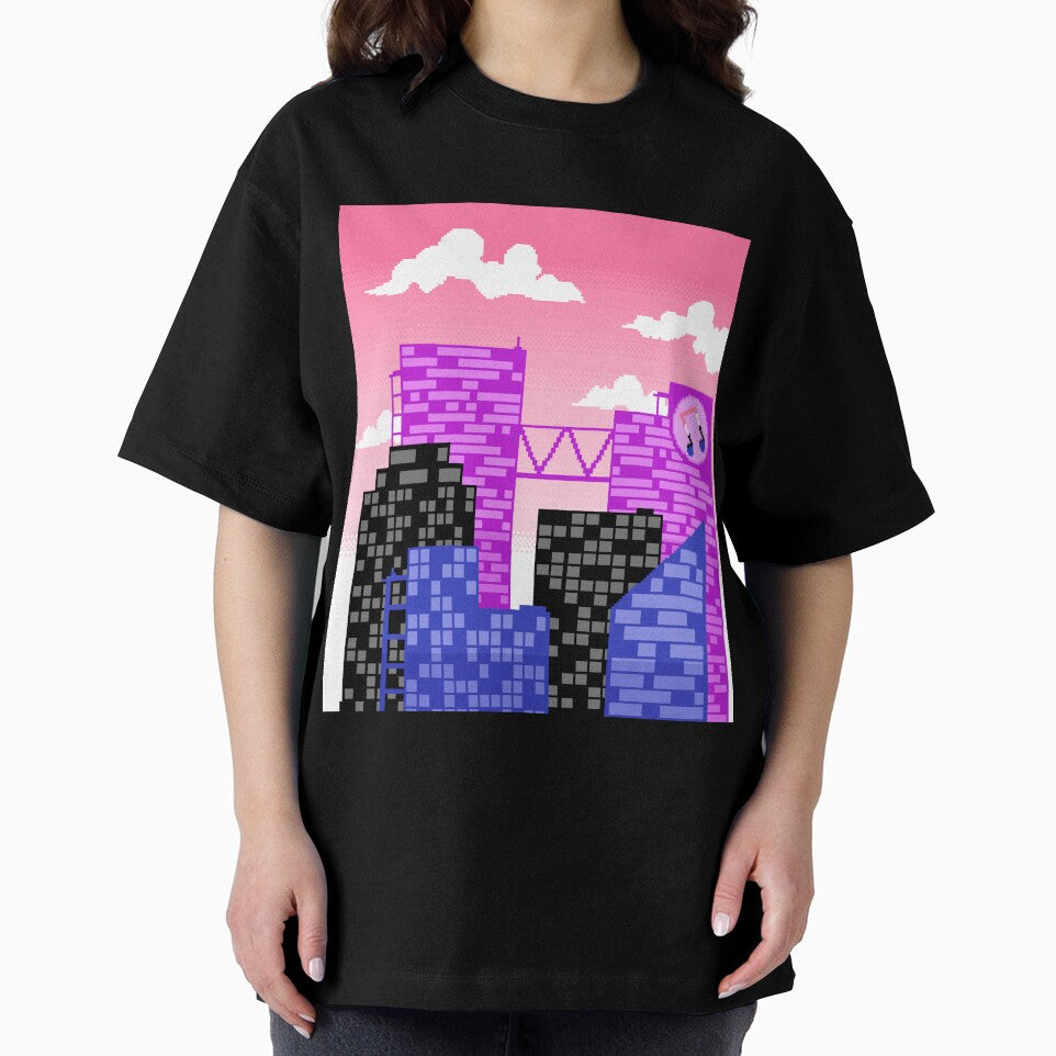 Pixel Genderfluid Pride City by MetallicWings15