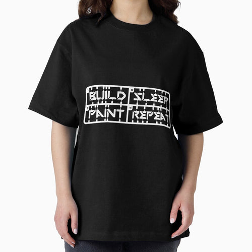 "BUILD, SLEEP, PAINT, REPEAT" Gunpla Modeling Shirt by OffTheLeash