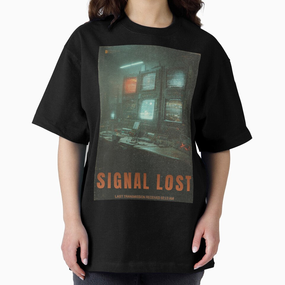 SIGNAL LOST | Retro Sci-Fi Transmission Poster | Analog Horror Aesthetic by THE VESSEL ARCHIVE