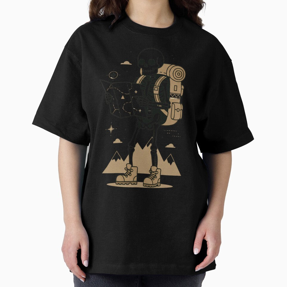 EXPLORER | Minimalist Skeleton Streetwear Art by DEADLINE.