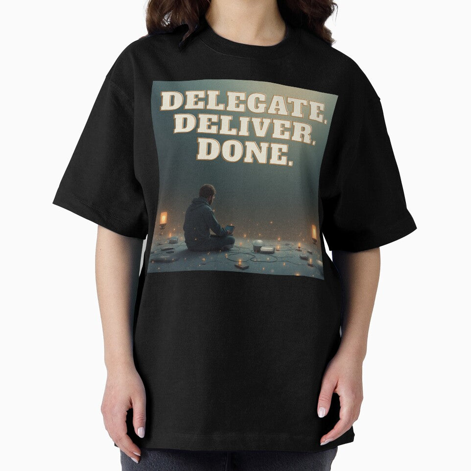 Delegate. Deliver. Done. by SoulPressPrints