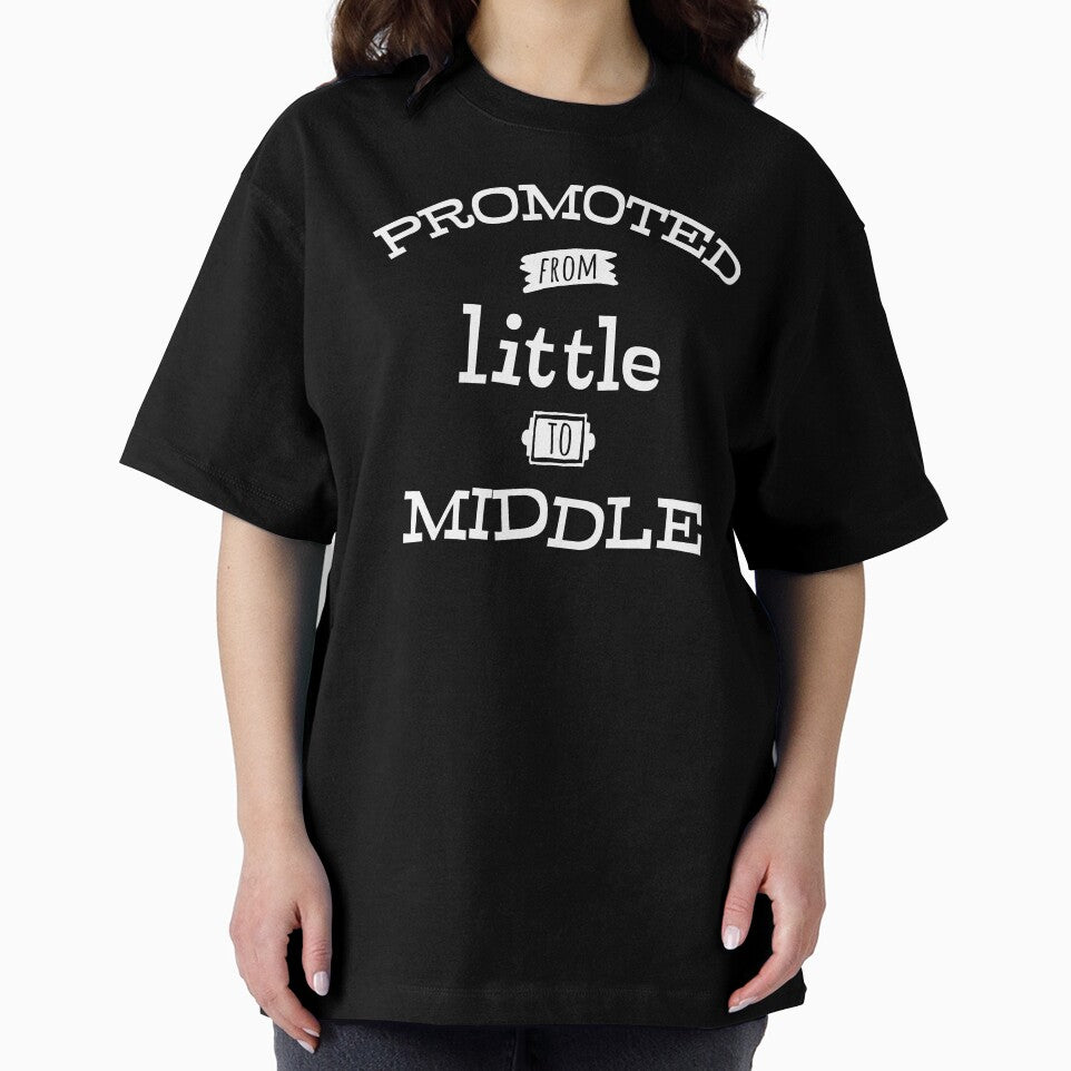 Promoted to Middle Child - From Little to Middle by Huhnerdieb Apparel