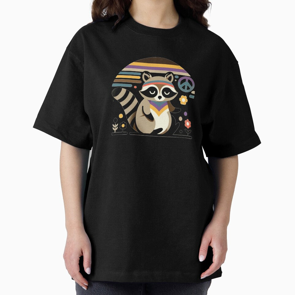 Hippie Raccoon Shirt by YuckUncky