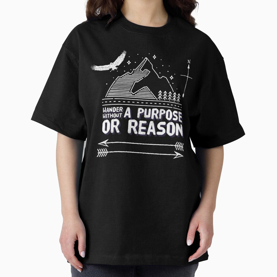 Wander Without Purpose Reason Travel Eagle Arrow by AZGuzmans