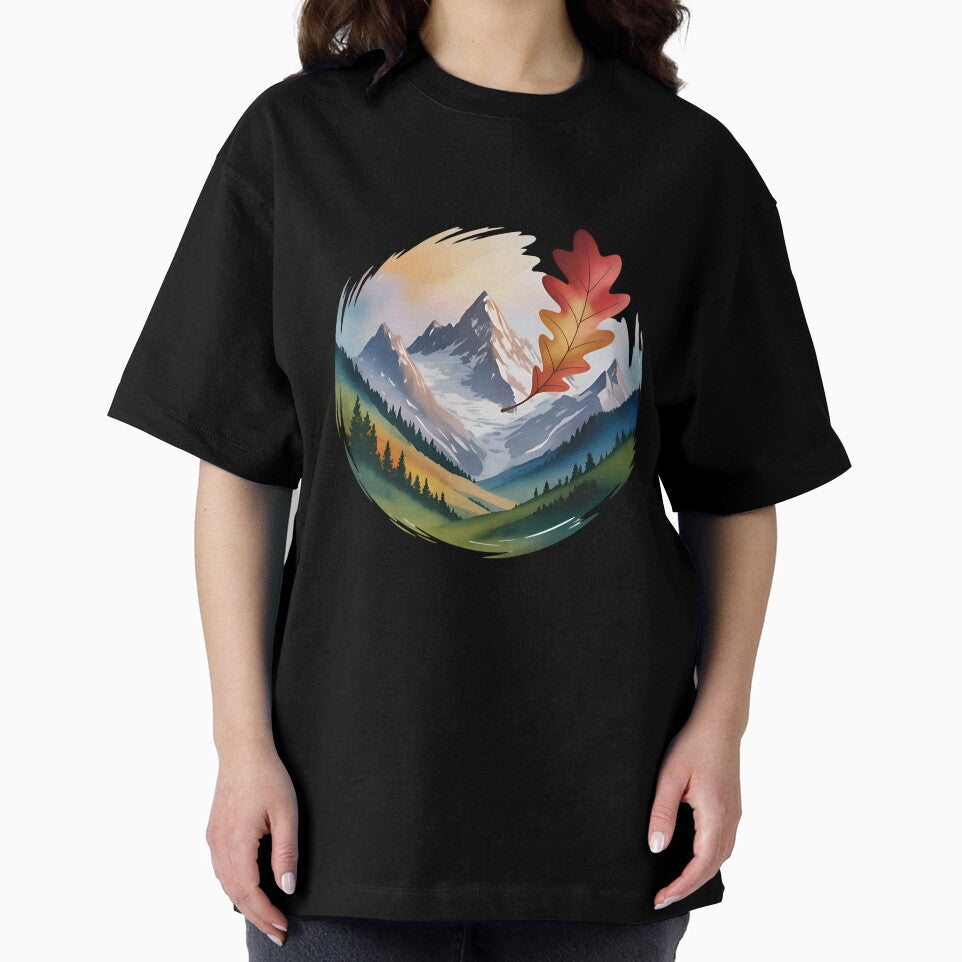 Protect Our Wild - Watercolor Mountain Landscape by Azraqcrafts