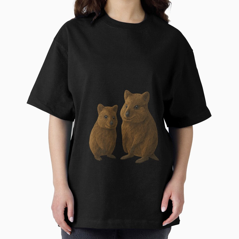 Smiles Start Here – Cute Quokka Animal Art by GeoWild Designs