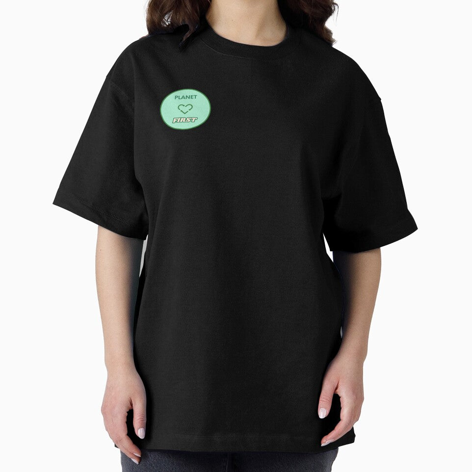 Planet First Eco Sticker by Liv Solara