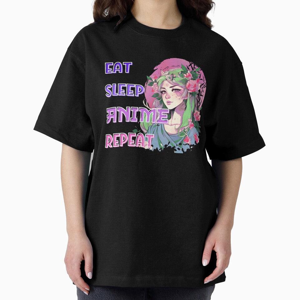 Eat Sleep Anime Repeat by QlkaDotCom SHOP