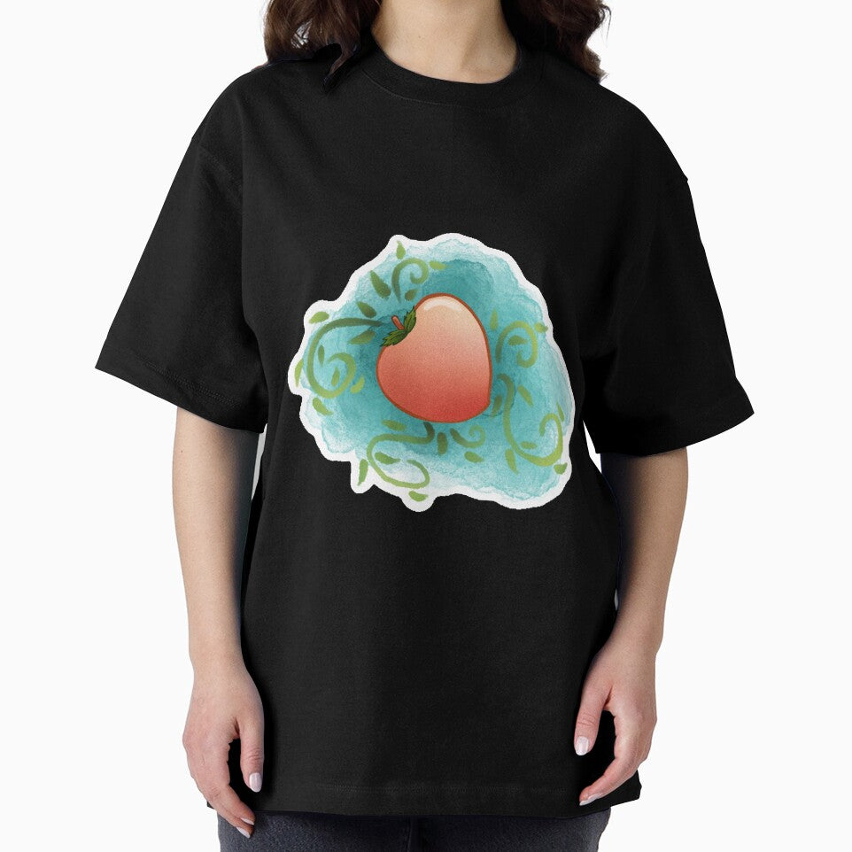 Peach Floral Watercolour Design by WeirdCreatureCo