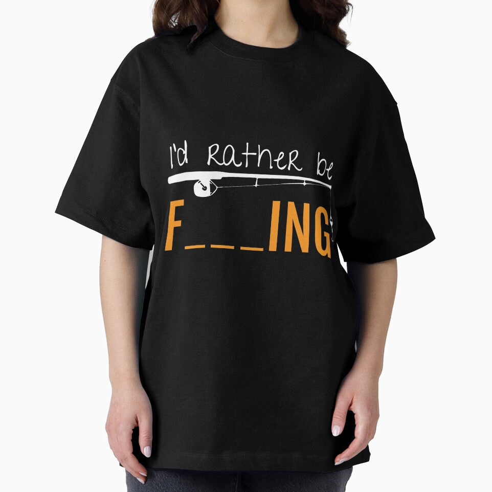 Id Rather Be Fishing T-Shirt by AllStarMerch