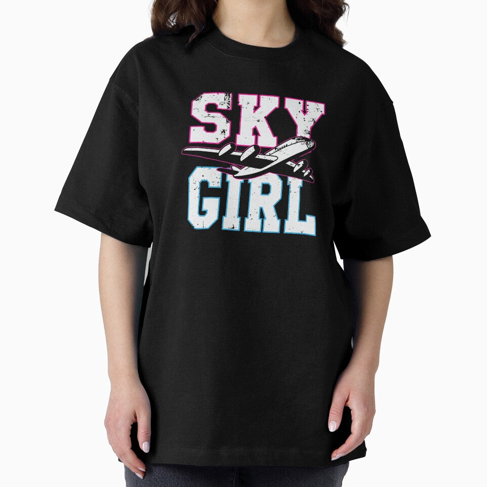 Sky Girl Flight Attendant Stewardess Pilot Travel Aviation by James  L.