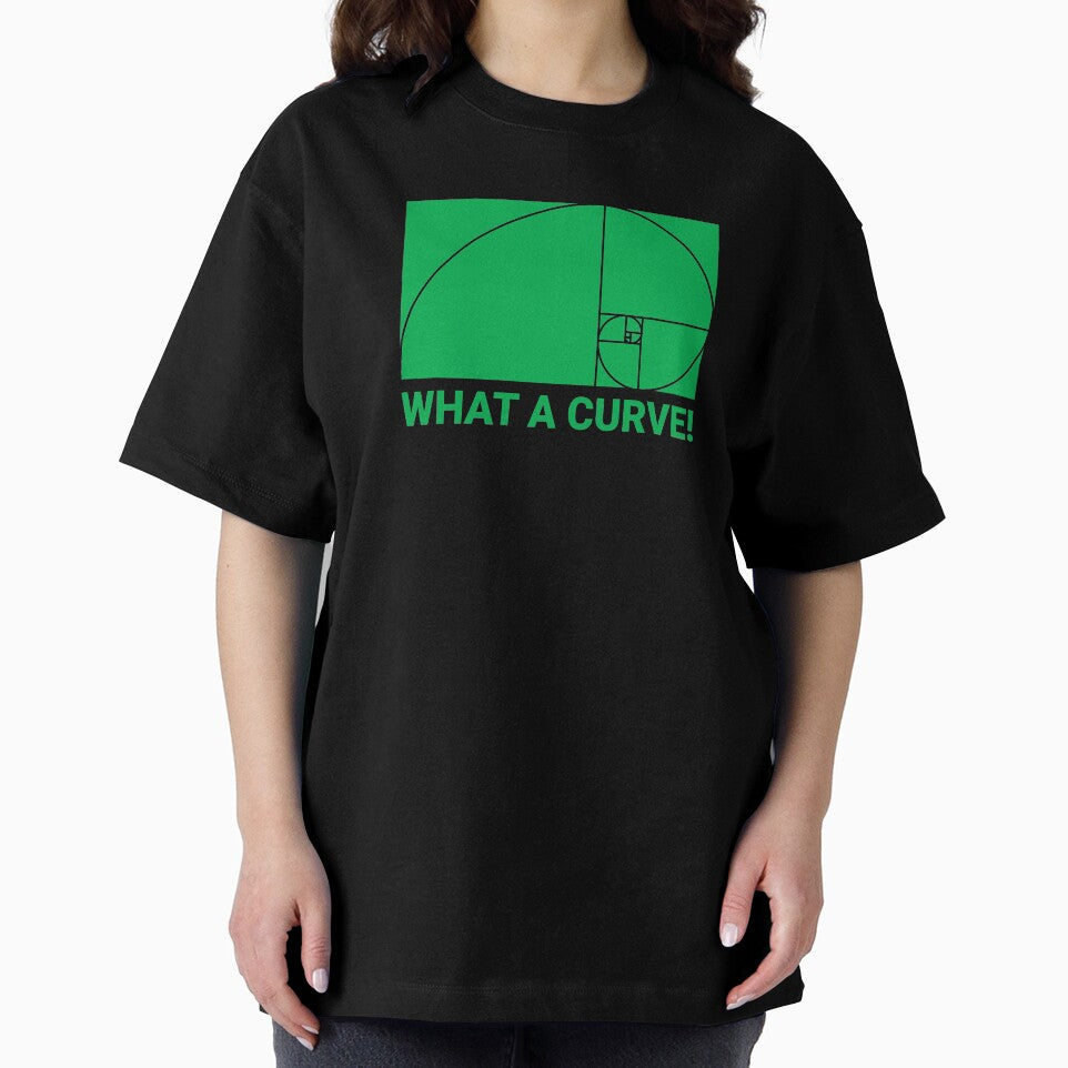 What a curve - Fibonacci series by tshirtbaba