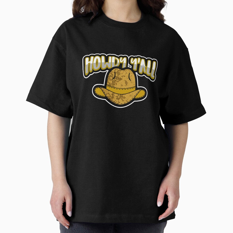 Howdy Yall Cowboy Hat by Sartoris Art