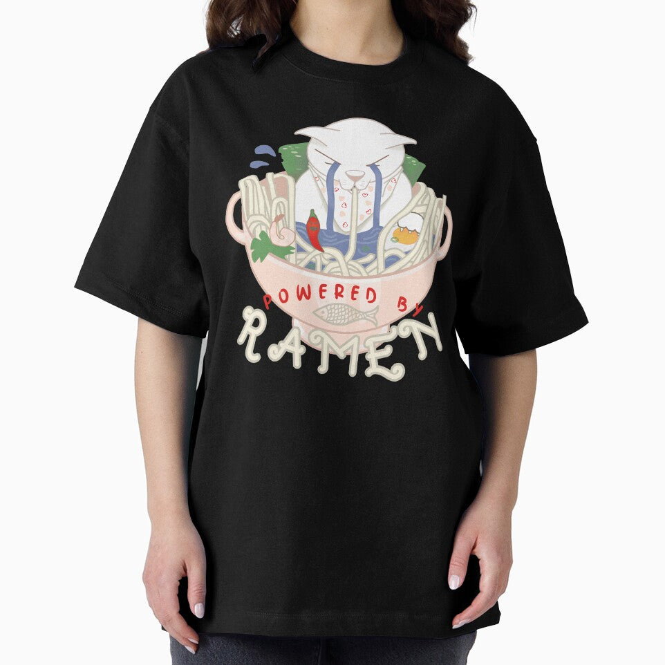 Powered By Ramen - Kawaii Cat Noodles by ViewerEqualsPhoton