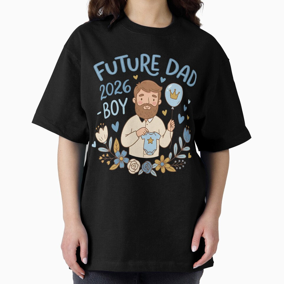 Future Dad 2026 Shirt – Baby Boy Coming Soon Pregnancy Announcement by LunaticDream