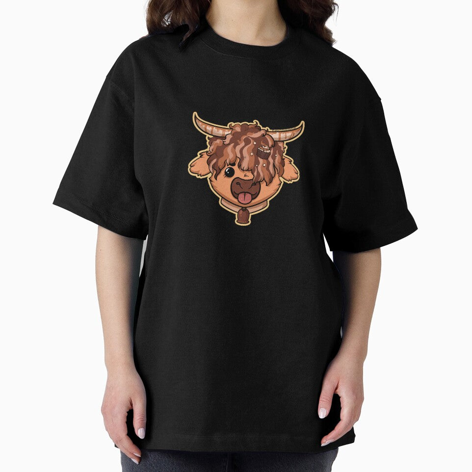 Dulce De Leche Highland Cow by ElderflowerArtist
