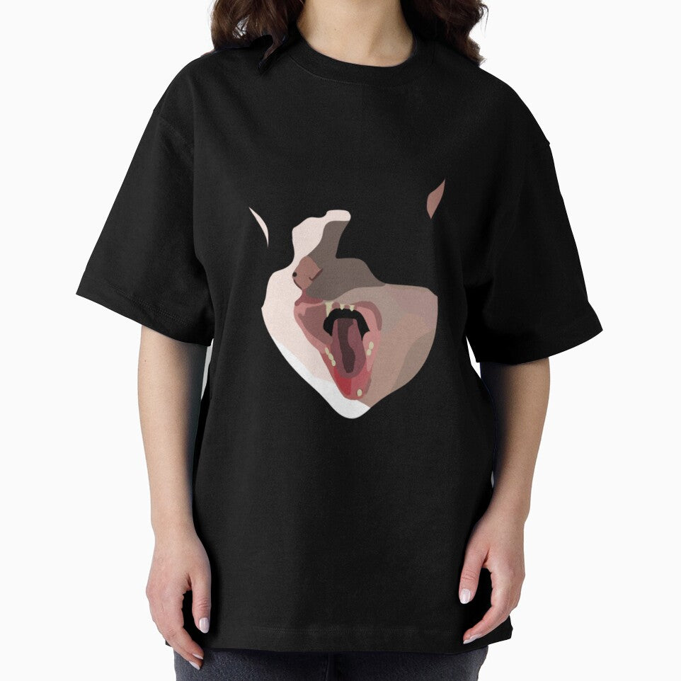 Yawning Cat by Mekredez