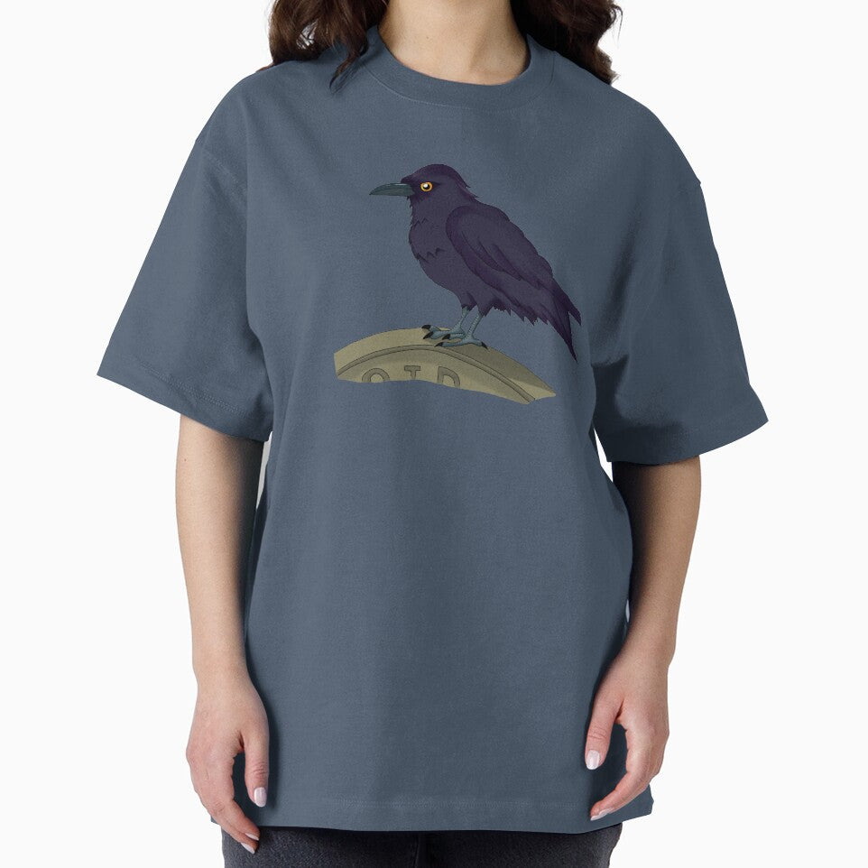 Richard the Raven: British Folklore Guardian (Black Raven on Gravestone) by Englandbear
