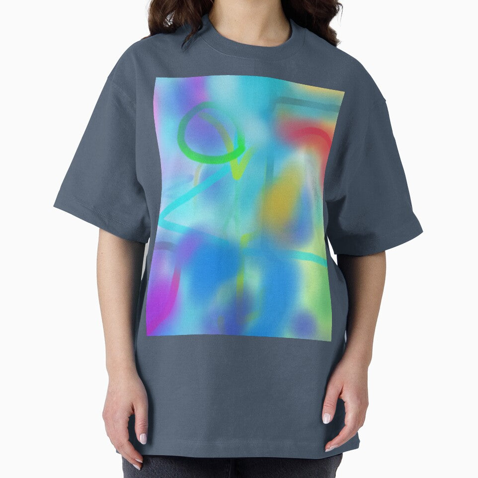 Colorful Abstract Art T-Shirt 6 by masabo