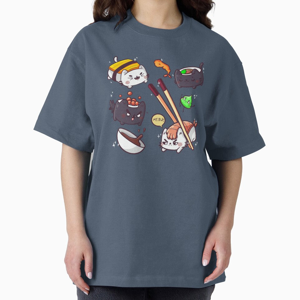 Sushi cats by lunaticpark