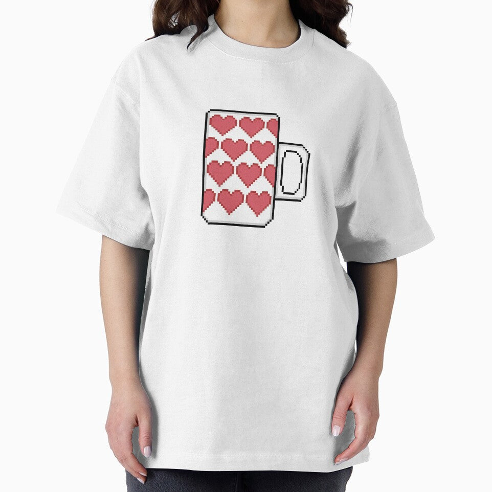 Heart Coffee Mug - Pixel Art by SP-workshop