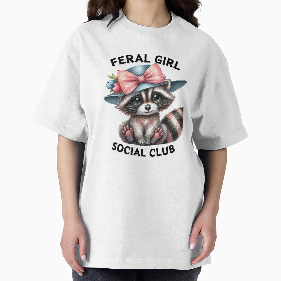 Feral Girl Social Club, Raccoon by deniz kaya