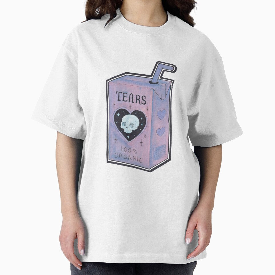 Tears Juice Box Pastel Goth — Funny Creepy Cute Sad Girl Art by Darkfully-Done