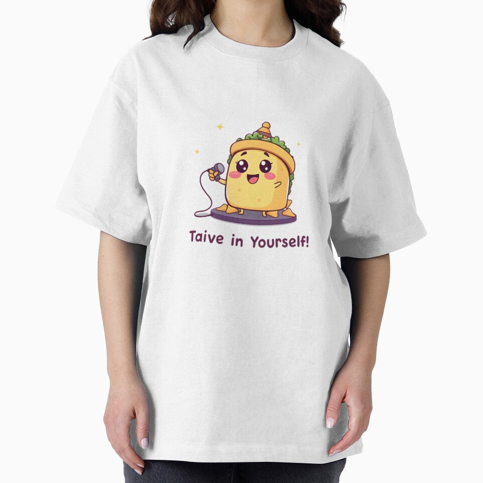Taco 'Bout Believing – Cute Kawaii Singing Taco with Positive Vibes by Nawastyle
