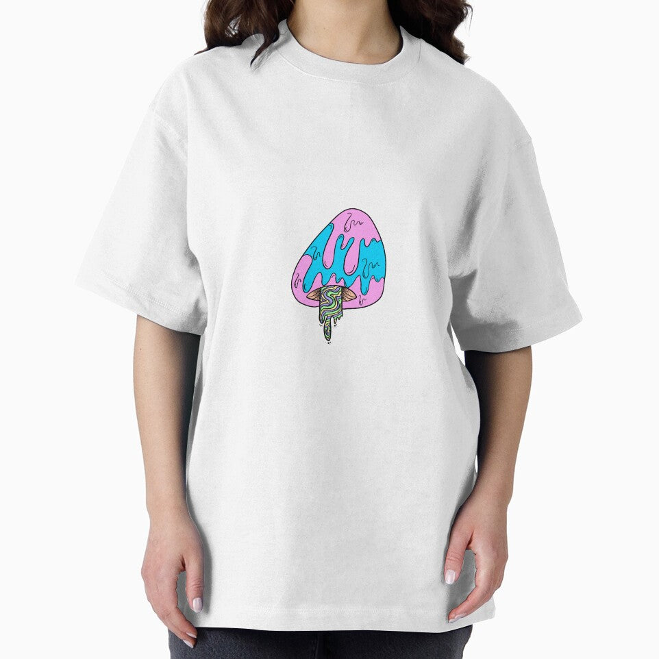 Drippy Cotton Candy Mushroom by giannadiane