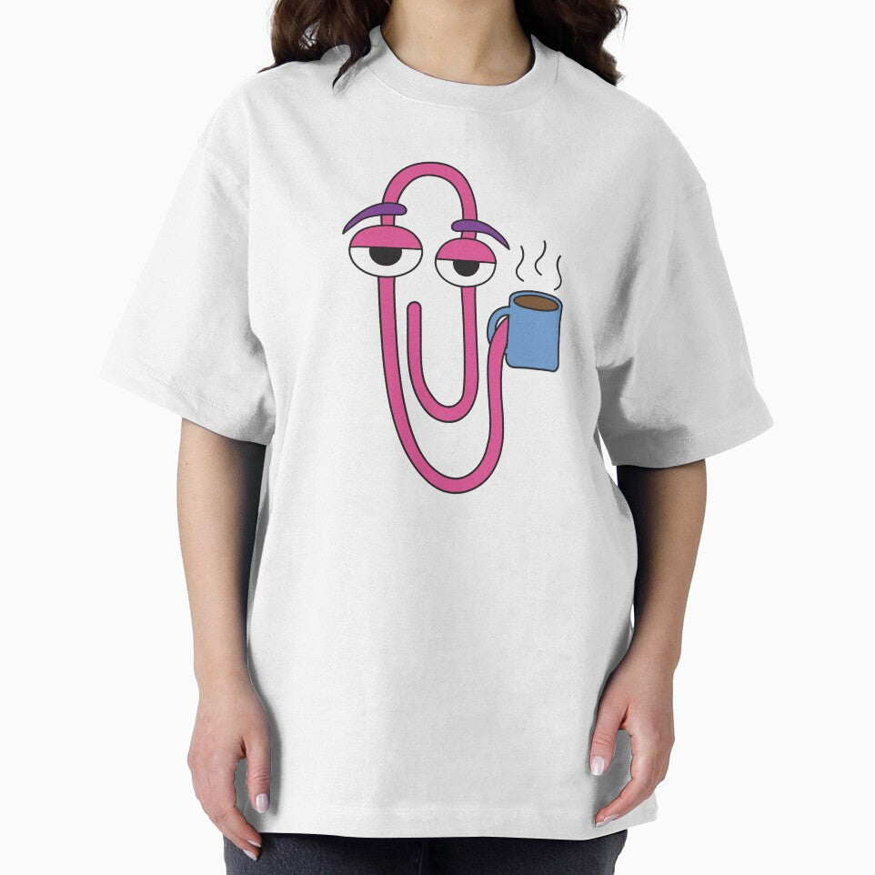 Retro Clippy with Coffee by anamichele