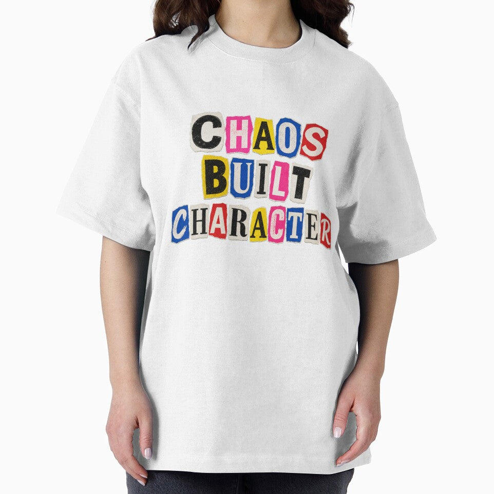 Chaos Built Character – Ransom Letters by Spenceless Designz