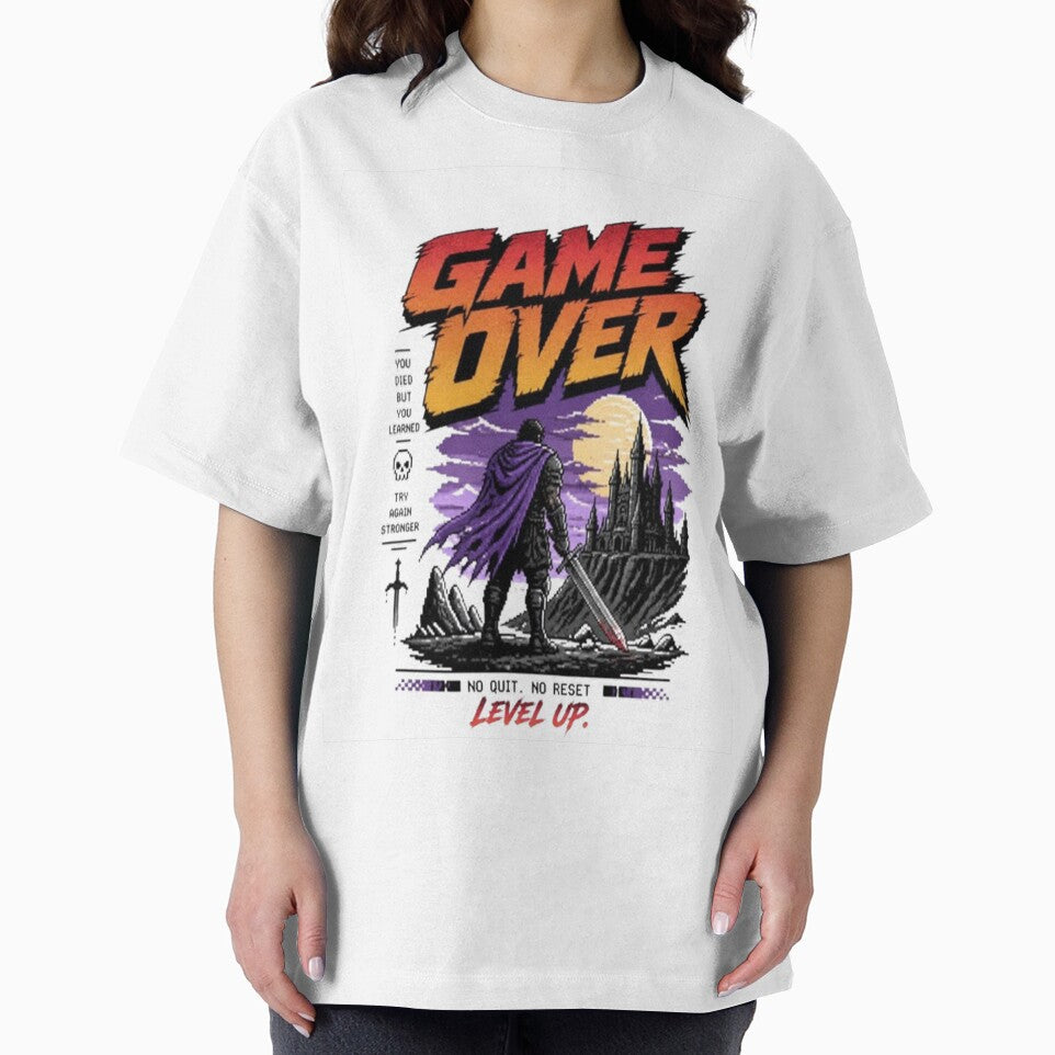 Retro Arcade Warrior Gamer Design by StreetWave01