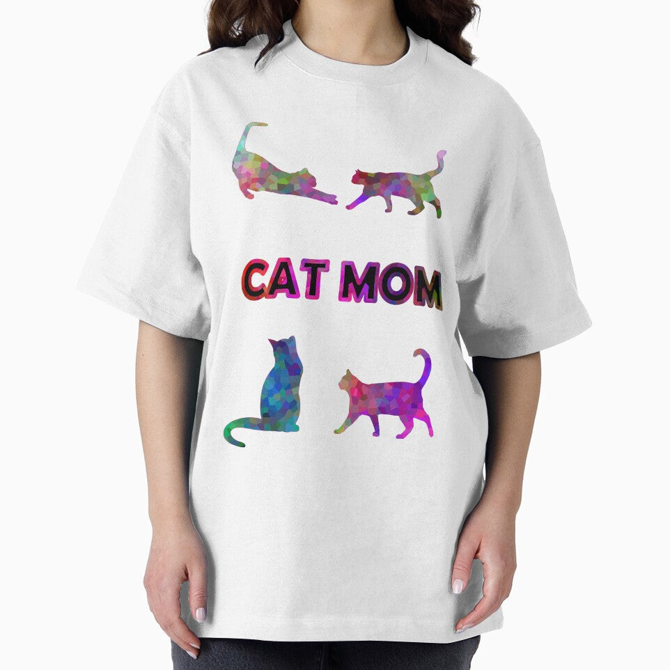 Cute Cat Lover Mom by Sartoris Art