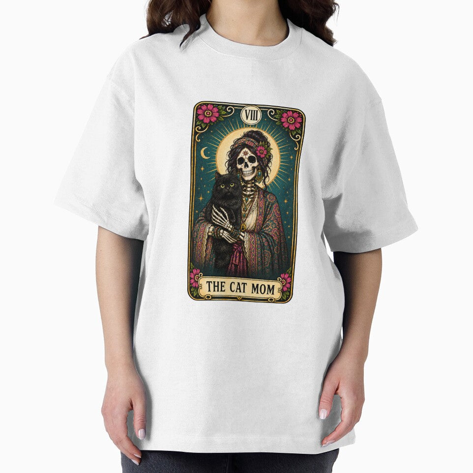 Cat Mom Tarot Card Gift for Crazy Cat Lady Women by Vibrantdream
