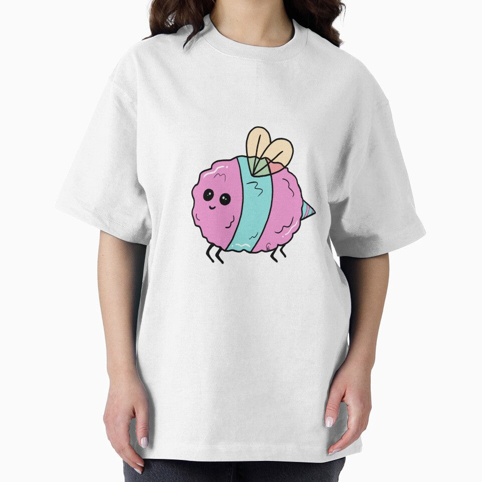 Cotton candy bee by CaleysCreations