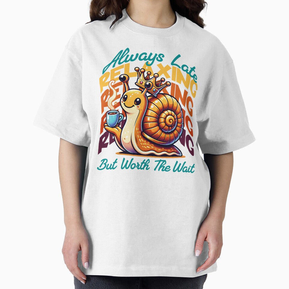Always Late Relaxing Snail by Belarte.shop