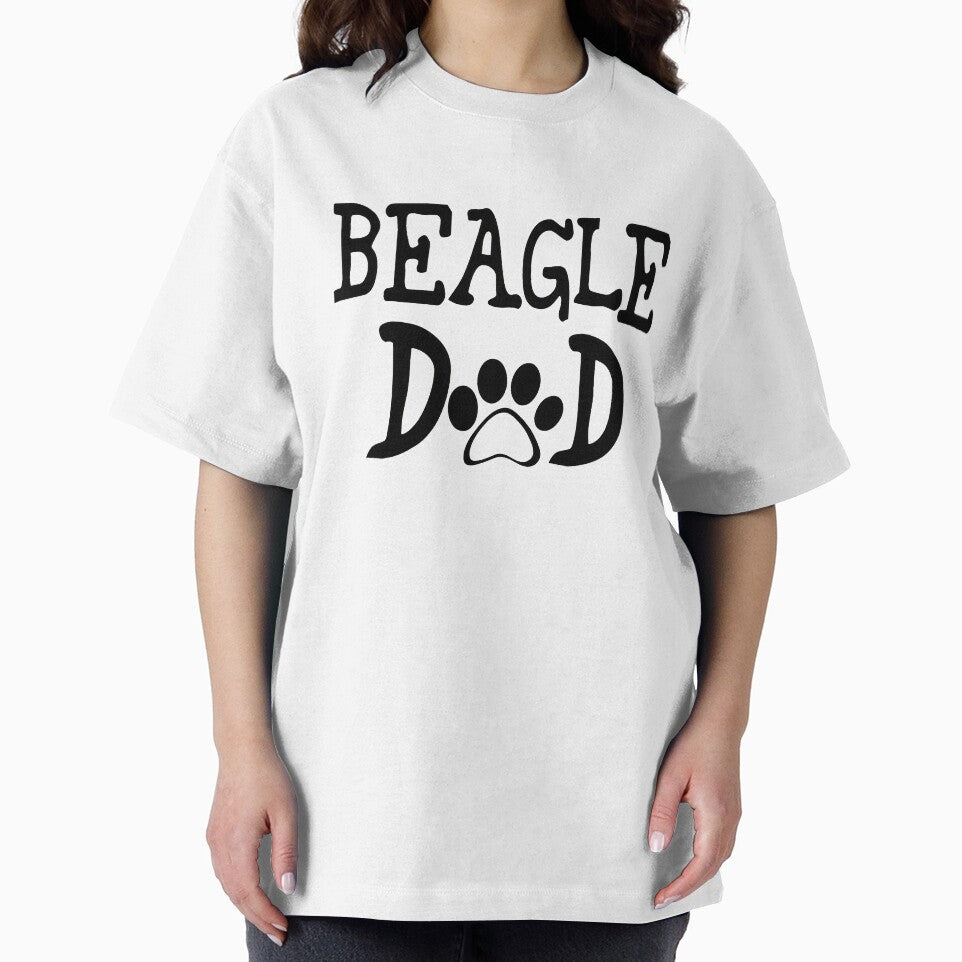 Beagle Dad Paw Print Dog Lover Graphic by SoyLamderma